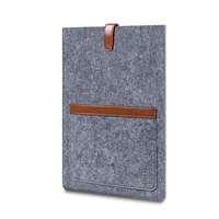 Nouveau style hommes respectueux de l'environnement pour macbook 11 12 13 14 15 15.6 pouces sacs feutre ordinateur portable pochette sac étui