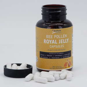 Beste Bijenpollen Royal Jelly Propolis Organische Propolis Royal Jelly <span class=keywords><strong>Bee</strong></span> <span class=keywords><strong>Pollen</strong></span> Extract <span class=keywords><strong>Capsules</strong></span> Leverancier - Product Image 5
