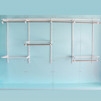 Estantería Metálica Plegable Moderna, Estante de Almacenamiento, Mueble de Exhibición, Estante para Dormitorio, Armario para Comedor/Sala de Estar