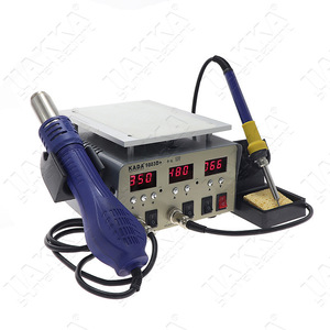 Kada 9803d + Pantalla digital Temperatura constante ajustable Estación de desoldar de aire caliente Kada Reparación de teléfonos móviles Pistola de aire caliente <span class=keywords><strong>Fac</strong></span> - Product Image 2