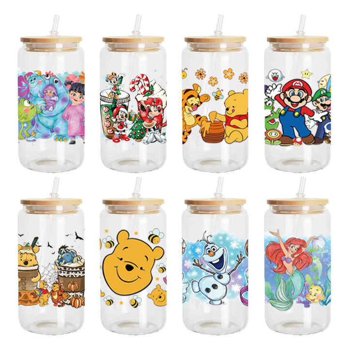 Hot Sale UV DTF Cup Wrap Transfers Sticker Custom UV DTF Transfers Design UV  DTF Transfer