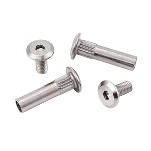 Wholesale ISO Metric Stainless Steel M6 Female and Male Hexagon Head Nuts and <strong>Bolts</strong> for Furniture Assembly Screw Fasteners - Product Image 1