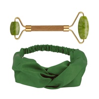 MEJ – rouleau de Jade de Quartz de beauté naturelle, ensemble de Gua Sha, rouleau de Jade de Massage du visage, vente en gros