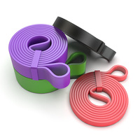 Juego de Cuatro Bandas Elásticas de Resistencia para Yoga, con Peso, de Goma, para Ejercicios de Fitness y Musculación para Adultos, Zhejiang