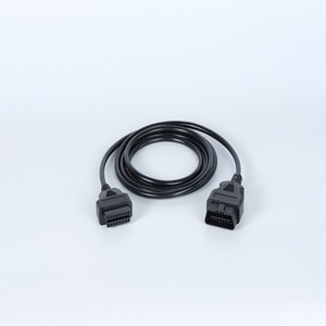 Obd2パススルーケーブルアセンブリObd 2ケーブル16ピンコネクタワイヤーハーネス車Obd1 to Obd2 16ピンアダプタケーブル診断ツール - Product Image 1