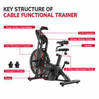 Offre Spéciale équipement de sport salle de sport et usage domestique silencieux renforcer fitness vélo exercice vélo