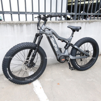 Vélo électrique tout-terrain Gonped 2023, personnalisation personnelle, vélo électrique tout-terrain à suspension intégrale, vélo électrique de montagne, Bafang 1000W M620