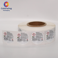 Etiquetas Adhesivas en Rollo de BOPP con Código de Barras, Resistentes al Agua y Personalizadas, para Envases de Bolsitas de Nicotina, Snus y Latas, con Logotipo Privado