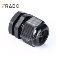 FRABO M20 Certifié CE ROHS Presse-étoupe en nylon PA multi-trous étanche IP68 à filetage M pour câbles électriques de 2,5-6 mm