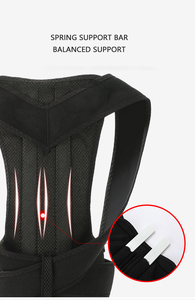 Hot gros réglable taille soulagement maux <span class=keywords><strong>de</strong></span> dos corps adulte orthopédique bosse colonne vertébrale soutien du dos posture correction sangle - Product Image 5