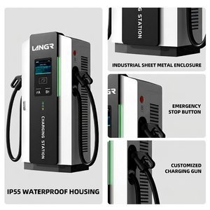 Nuova Stazione di Ricarica DC Scalabile LANGR 80-600KW, Caricatore Rapido EV OCP 1.6 con Raffreddamento a Liquido IP54 per Stazioni di Autobus - Product Image 2