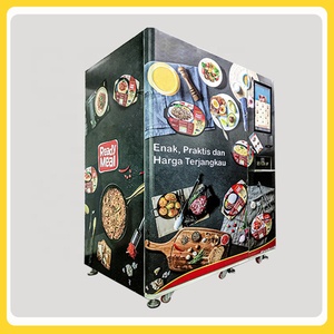 Máquina Expendedora de Alimentos con Refrigerador, Máquina Expendedora Comercial de Comida Rápida - Product Image 1