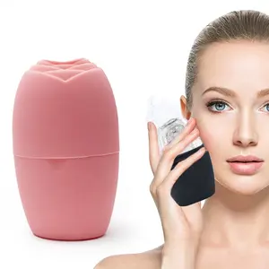 Ijs Gezicht Roller Massage Lekvrije Silicone Ice Cube Mold Facial Ice Roller Voor Gezicht En Ogen