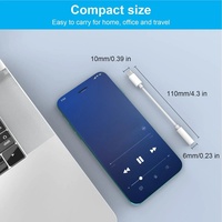 Adaptateur USB-C vers 3,5 mm à sortie CA en TPE, neuf, prix d'usine de gros pour S22/S21/S20 Ultra/S20+ iPad Pro