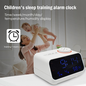 Machine de sommeil à bruit blanc chaud, sons apaisants, réveil, minuterie avec FM, thérapie Portable, sons de la Nature, sommeil pour bébé - Product Image 4