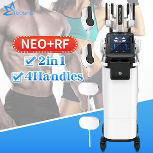Vente en gros 13 Tesla Ems Body Shaping Machine 4 poignées <span class=keywords><strong>Rf</strong></span> Em Body Slim Muscle Building Body Sculpting Machine - Product Image 2