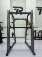 Machine Smith Commerciale ROSEN en Acier Galvanisé pour Musculation, Angle de Barre 7 Degrés, Équipement de Gymnastique pour Entraînement de Force