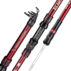 <span class=keywords><strong>Canne</strong></span> <span class=keywords><strong>à</strong></span> <span class=keywords><strong>pêche</strong></span> <span class=keywords><strong>surfcasting</strong></span> 5 brins CW 200g en carbone, puissance H, longue portée pour la <span class=keywords><strong>pêche</strong></span> au dorade en eau salée - Product Image 1