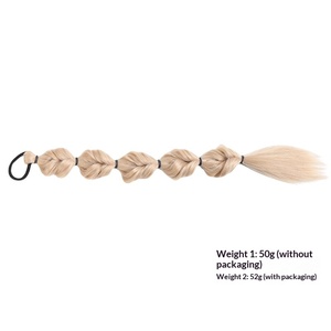 <span class=keywords><strong>Trenzas</strong></span> <span class=keywords><strong>de</strong></span> Fibra <span class=keywords><strong>de</strong></span> Alta Temperatura <span class=keywords><strong>de</strong></span> Moda: Peluca <span class=keywords><strong>con</strong></span> <span class=keywords><strong>Trenzas</strong></span> Pequeñas Tipo Burbuja y Cola <span class=keywords><strong>de</strong></span> Caballo - Product Image 4