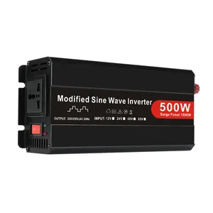 卸売12V DC AC500ワットパワーソーラーインバーターカーパワーインバーター500 W