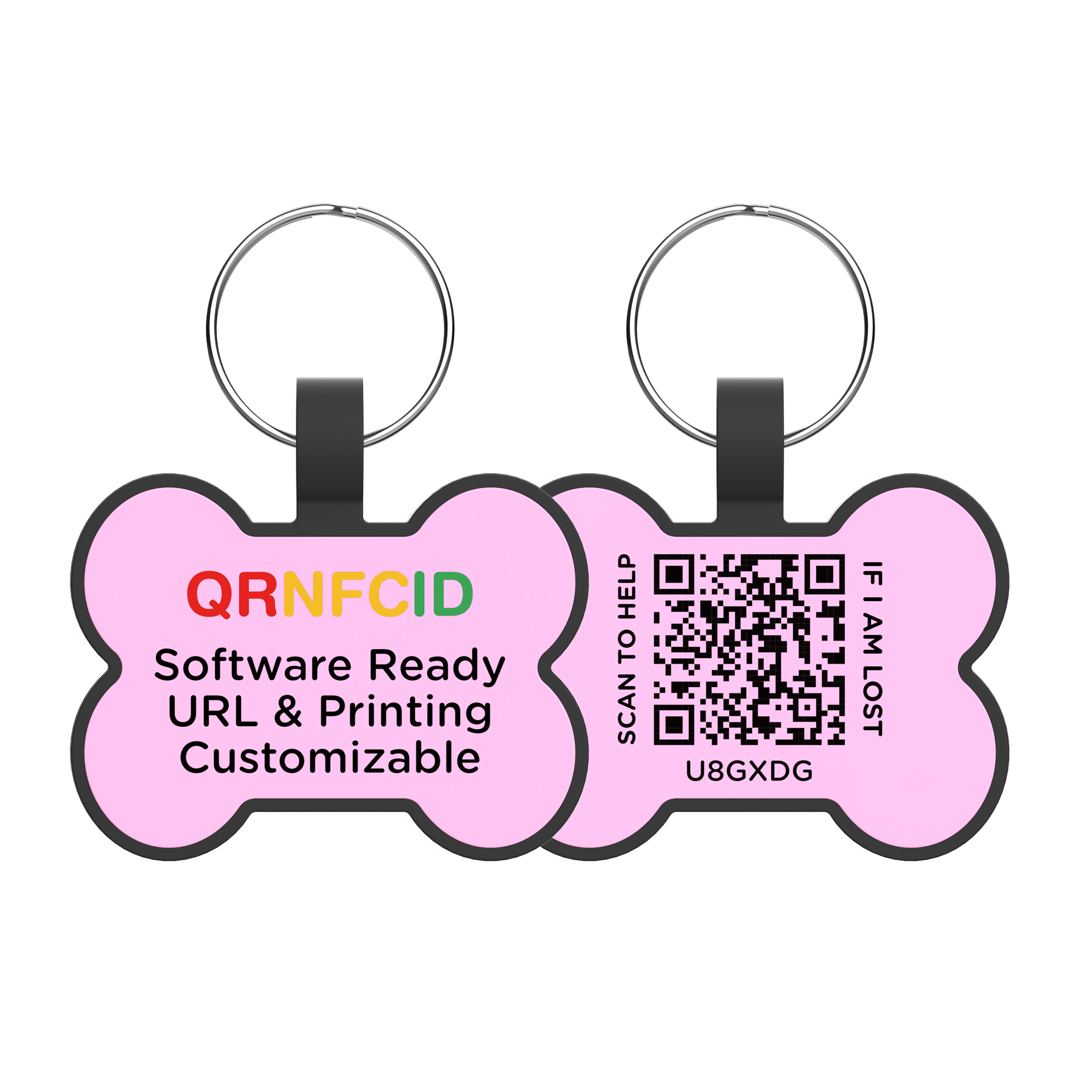 Rosa con software