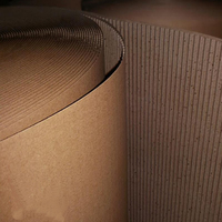 Papier ondulé moyen avec protection contre l'humidité