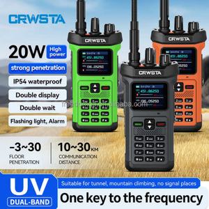 Radio amateur VHF UHF double fréquence GX-8500 avec lampe torche, charge inversée, interphone 20w, interphone industriel haute puissance pour extérieur - Product Image 3