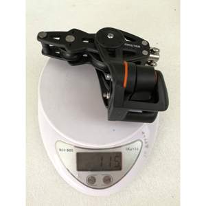 BP-3522FE Single/Extended/Ring-Lock/Cord-Clamping <b>Marine</b> <b>Hardware</b> 35mm Wheel Diameter 8mm Wire Diameter Sailboat Bearing Pulley - Product Image 4