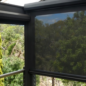 Sistema de Toldo Motorizado con Cremallera, Resistente a la Lluvia y al Viento, Persianas Exteriores para Patio, Balcón, Pérgola - Product Image 5