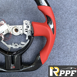Volante de Fibra de Carbono Real con Luz LED para <span class=keywords><strong>Toyota</strong></span> <span class=keywords><strong>86</strong></span> 2013 2014 2015 2016, Fabricación de Primera Calidad - Product Image 4