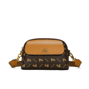 2025 nuevos bolsos cruzados de hombro de cuero de diseñador de lujo para mujer, monederos de moda, bolsos de moda estampados para mujer - Product Image 1