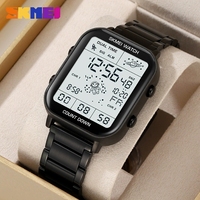 Jam Tangan Digital SKMEI 2301 untuk Pria, Mewah, Tahan Air, Olahraga, Baja Anti Karat, Tahan Guncangan, Jam Tangan Pria 1888 Reloj Hombre