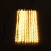 Noël extérieur LED douche pluie Tube solaire météore lumières IP67 évalué vacances jardin arbre décorations