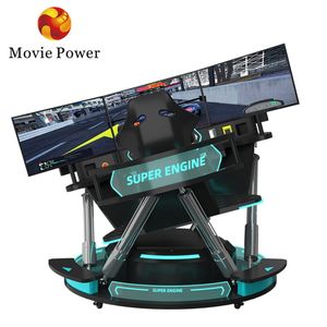 Máquina de Juego de Carreras de Coches de Realidad Virtual 9D Crazy City, <span class=keywords><strong>Simulador</strong></span> de Movimiento Hidráulico de Conducción de Carreras, Precio - Product Image 5