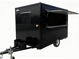 <span class=keywords><strong>Remorque</strong></span> de camion de nourriture de rue mobile à vendre Kiosque unique de boissons de casse-croûte avec la friteuse et le four pour servir la nourriture de rue mobile - Product Image 1