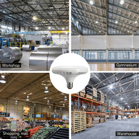 Ampoules LED UFO à économie d'énergie E27/B22 haute puissance 12W-60W CRI95 Angle de faisceau 180° pour l'éclairage d'entrepôt (vente en gros)