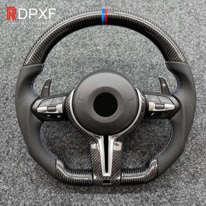 <span class=keywords><strong>Volante</strong></span> Deportivo de Cuero con LED y Fibra de Carbono <span class=keywords><strong>M</strong></span> Performance para <span class=keywords><strong>BMW</strong></span> F30 F32 F10 F20 F82 E46 <span class=keywords><strong>E60</strong></span> E90 M3 M5 - Product Image 6