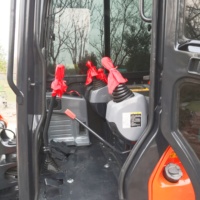 Excavadora Usada Kubota U55 de Bajo Precio, Original de Japón, Excavadora Mini Usada de 5 Toneladas, Maquinaria de Construcción Mini Kubota/Bagger de 5 Toneladas