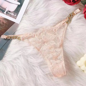 Tangas de Lujo al por Mayor para Mujer, Tanga con Pedrería, Joyería Sexy de Encaje, Bragas de Marca para Mujer - Product Image 4