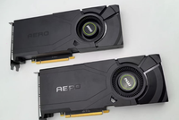 Carte graphique d'occasion GeForce RTX 2080 Ti 22 Go GDDR6 AERO pour ordinateur de bureau avec ventilateur pour l'IA