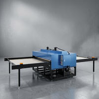 Presse à chaud extra-large 150x300 surdimensionnée 1,5m 3m à double plateau pour sublimation et transfert thermique, machine d'impression industrielle