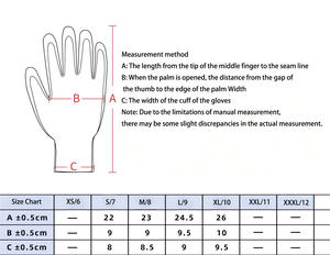 建筑作业工业防护防冲击安全手套 TPR 机械工人手套 中国工厂 - Product Image 4