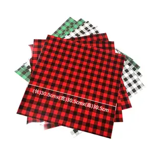 Muestra gratis de alta temperatura de transferencia de calor de PU de vinilo de tamaño personalizado Flex Textile Plaid patrones de vinilo rollo de ropa de planchado
