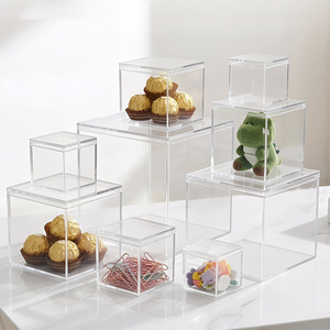 Boîte cadeau, présentoir à chaussures, tiroir en acrylique, étui Etb, boîte à gâteaux florale, boîte à biscuits, présentoir à cigarettes, présentoir à chaussures - Product Image 3