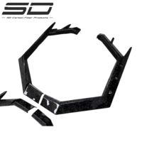Aile de protection en fibre de carbone SD de haute qualité pour Tesla Cybertruck, style Msy, kit large pour carrosserie, directement de l'usine, haute performance