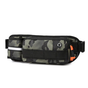 Sac banane unisexe de course et fitness en plein air, étanche, tendance, pour marathon, avec fermeture éclair, en polyester Oxford - Product Image 2