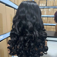 Perruque frontale HD sans colle, prête à porter, 13x4, avec dentelle pré-coupée, cheveux humains vietnamiens lisses, cuticules alignées