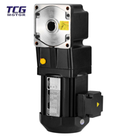 Moteur d'angle électrique à vitesse variable continue TCG 15-2200W 220V monophasé avec contrôleur de vitesse pouvant varier de 30 à 1300 tr/min