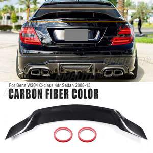 สปอยเลอร์หลังรถยนต์ W204 สำหรับ Mercedes Benz W204 C-class 4 ประตู ซีดาน ปี 2008-2013 - Product Image 2