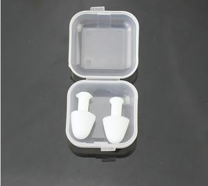 مجموعة مشابك أنف وسدادات أذن سيليكون مقاومة للماء احترافية، سدادات أذن للسباحة بتقنية التوصيل العظمي للبالغين - Product Image 5